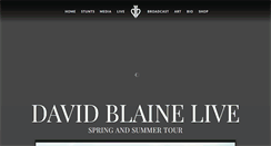 Desktop Screenshot of davidblaine.com
